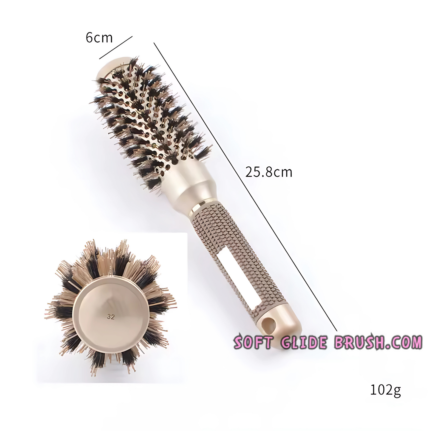 Ceramic Bristle Brush