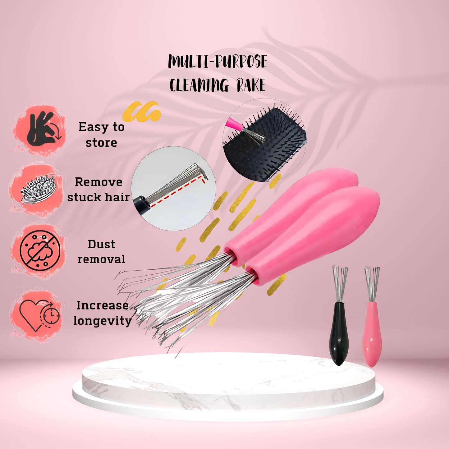 Multi-purpose rake