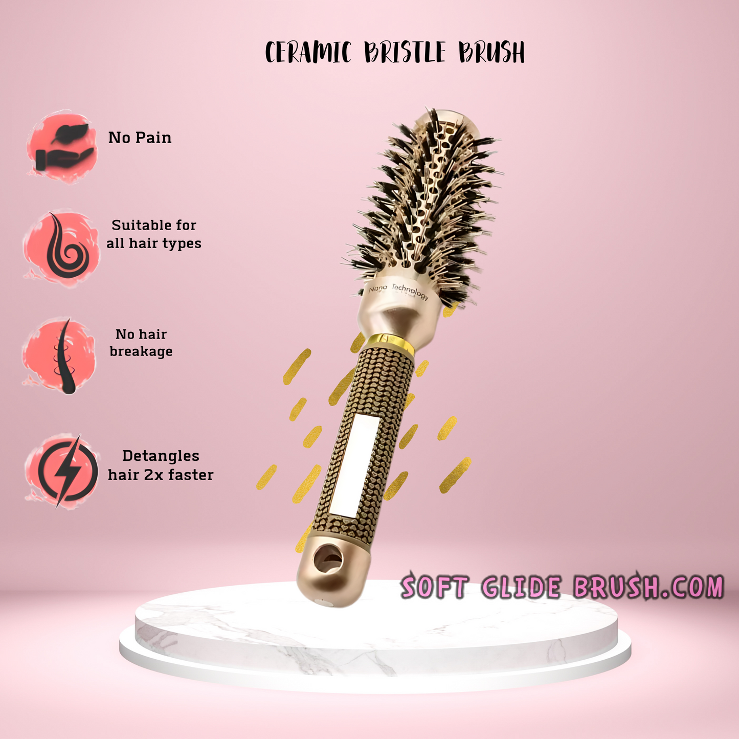 Ceramic Bristle Brush