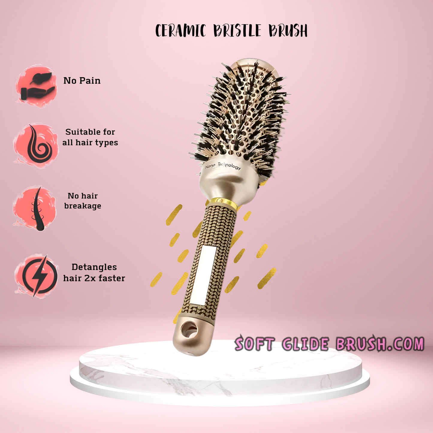 Ceramic Bristle Brush